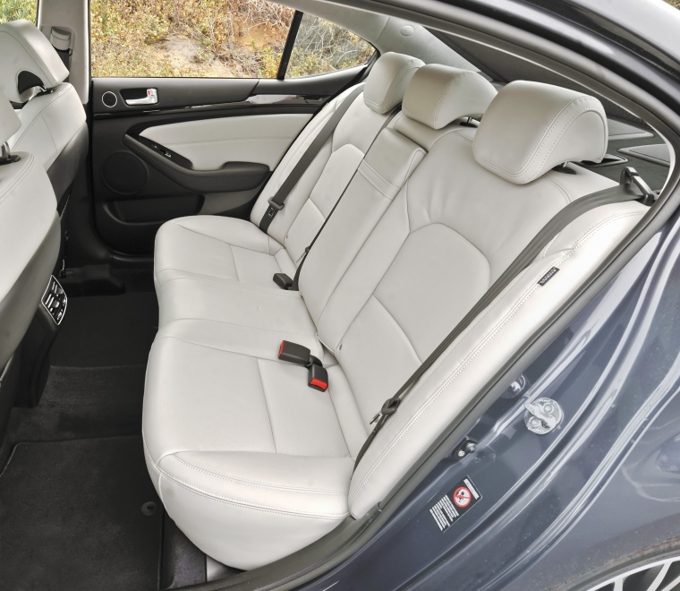 2014 Kia Cadenza Rear Seats Picture