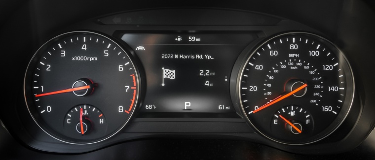 2017 Kia Cadenza Gauges Picture