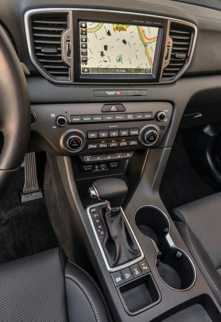 2018 Kia Sportage EX Center Stack Picture