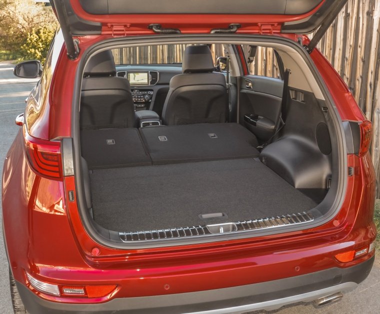 2018 Kia Sportage SX Turbo Trunk Picture