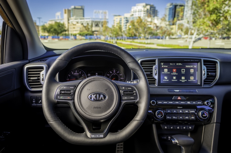 2019 Kia Sportage SX Turbo Cockpit Picture