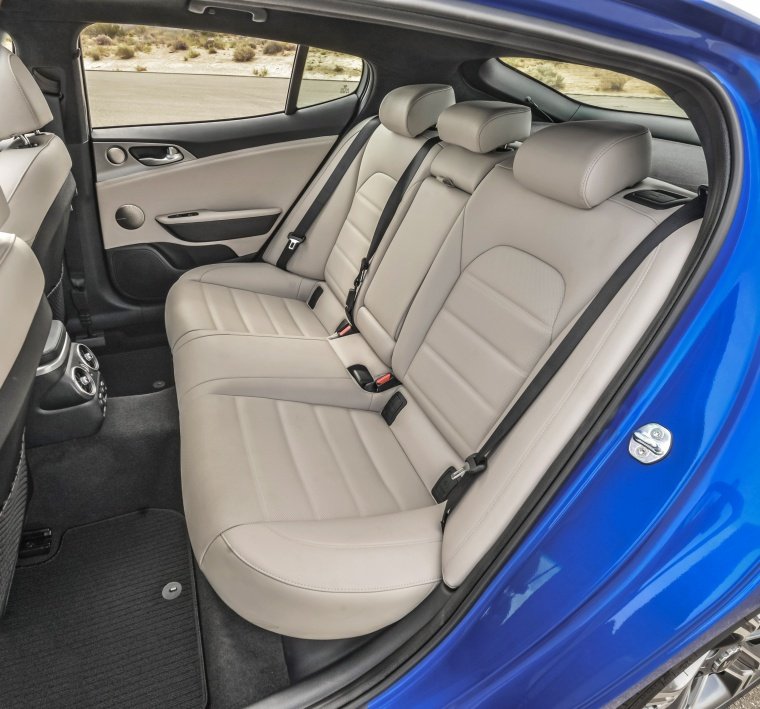 2018 Kia Stinger GT Rear Seats Picture