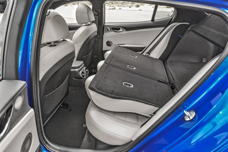 2018 Kia Stinger GT Rear Seats Folded Picture