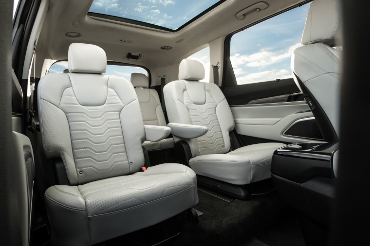 2020 Kia Telluride AWD Rear Captain Chairs Picture