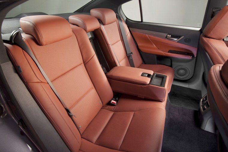 2014 Lexus GS 350 F-Sport Sedan Rear Seats Picture