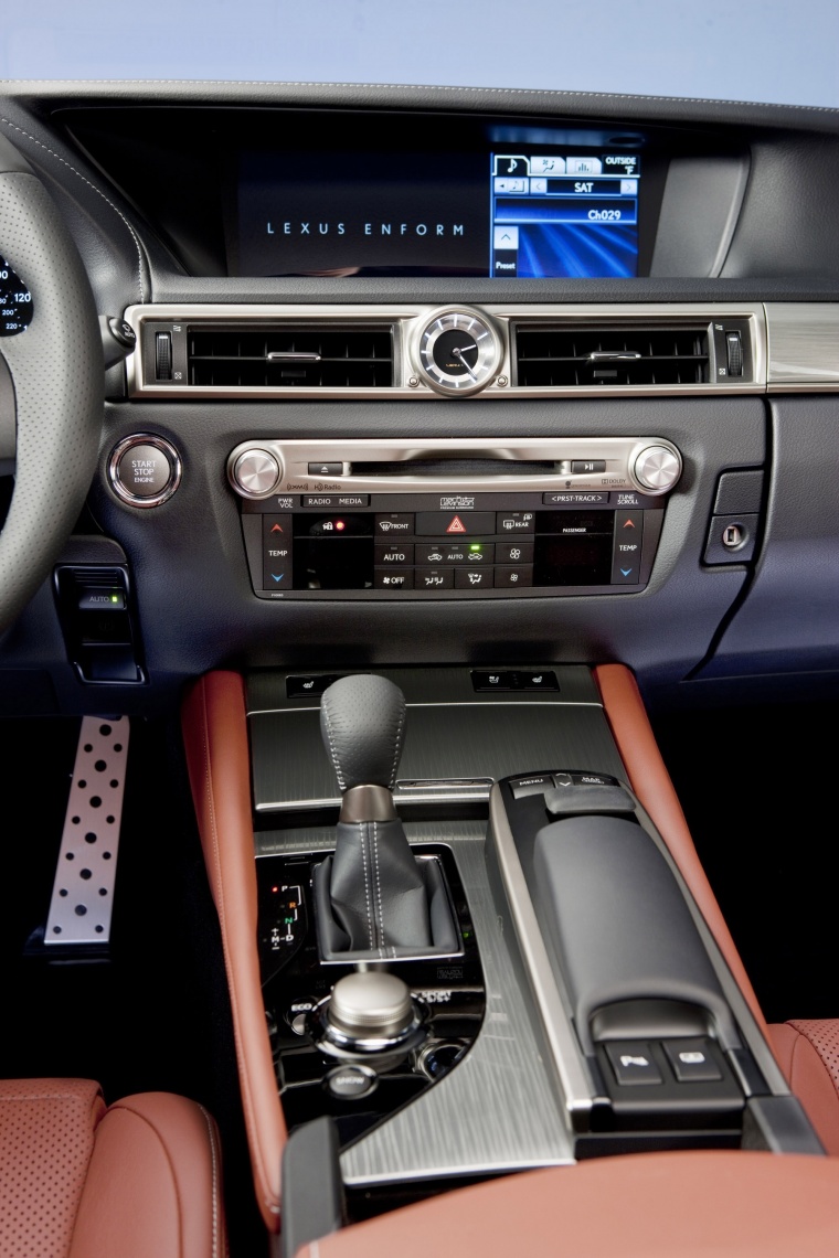 2014 Lexus GS 350 F-Sport Sedan Center Stack Picture