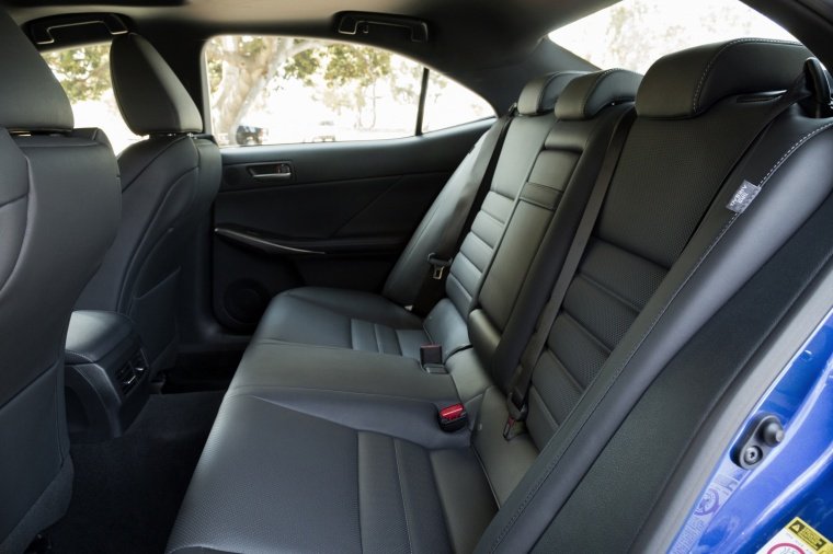 2018 Lexus IS 350 AWD Rear Seats Picture