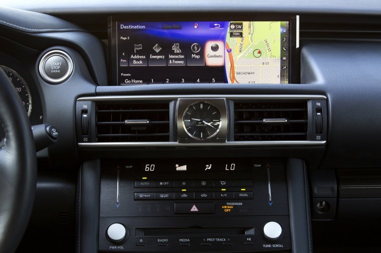 2018 Lexus IS 300 Center Stack Picture