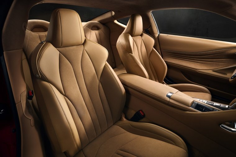 2018 Lexus LC 500 Coupe Front Seats Picture