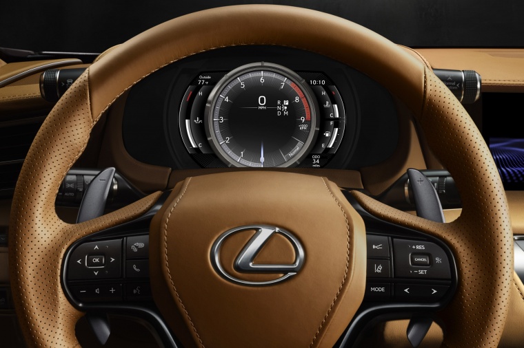 2018 Lexus LC 500 Coupe Gauges Picture