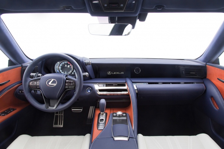 2018 Lexus LC 500h Coupe Cockpit Picture