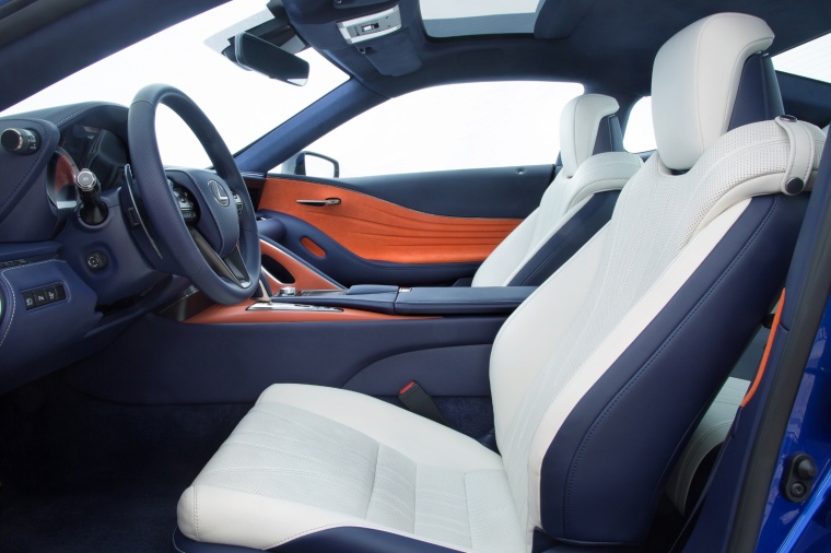 2018 Lexus LC 500h Coupe Front Seats Picture