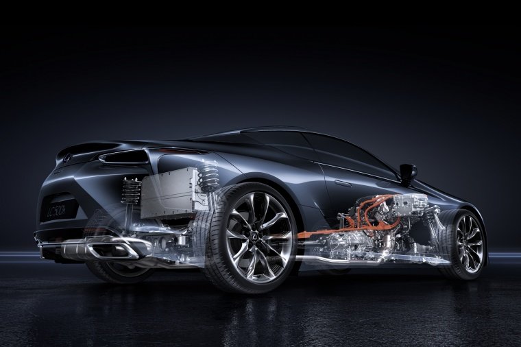2018 Lexus LC 500h Coupe Technology Picture