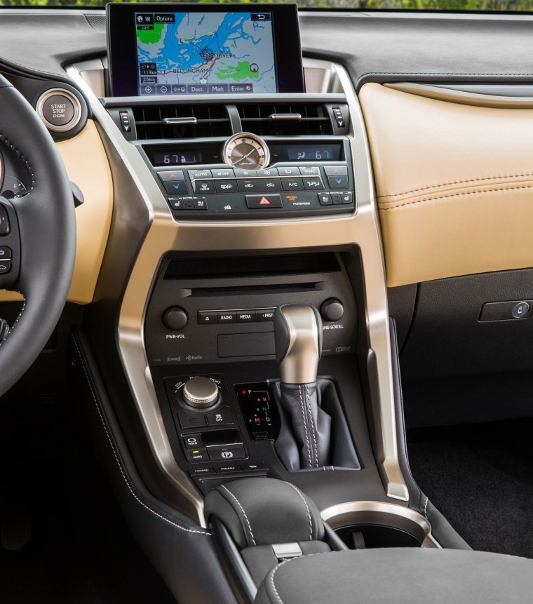 2015 Lexus NX200t Center Stack Picture