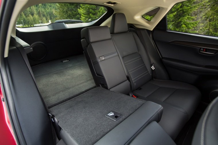 2015 Lexus NX300h Rear Seats Folded Picture