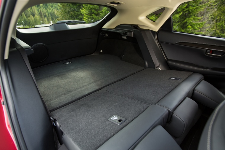 2016 Lexus NX300h Rear Seats Folded Picture