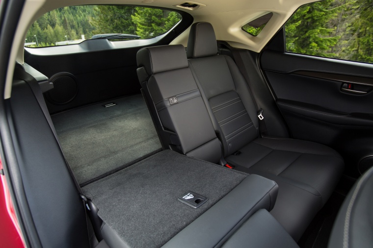 2018 Lexus NX300h Rear Seat Folded Picture