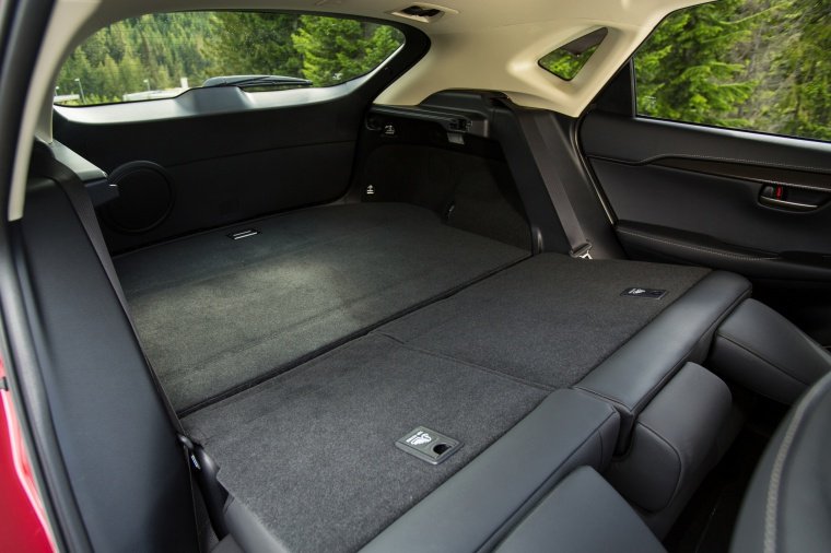 2019 Lexus NX300h Rear Seats Folded Picture