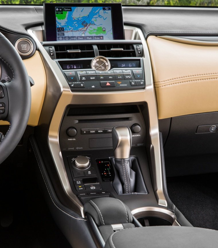 2019 Lexus NX300h Center Stack Picture