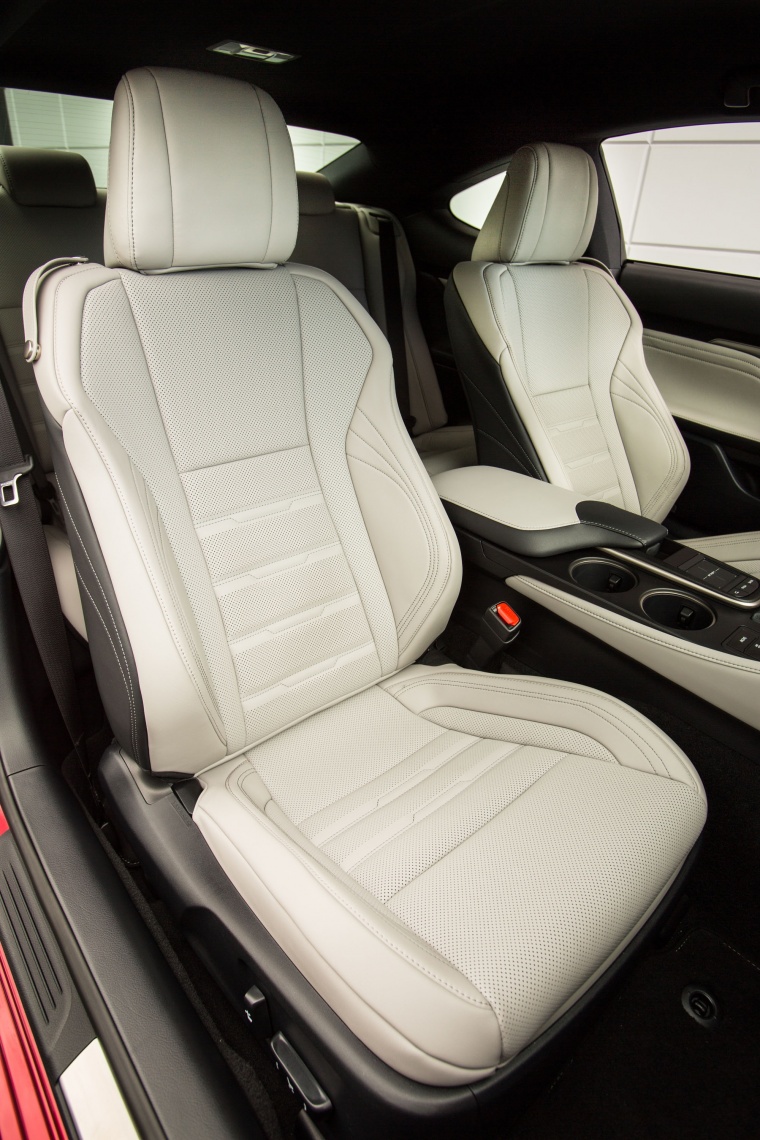 2015 Lexus RC350 F-Sport Front Seats Picture