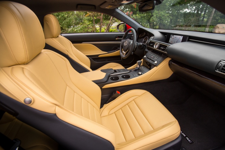 2015 Lexus RC350 F-Sport Front Seats Picture