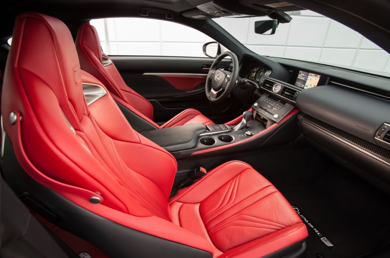 2016 Lexus RC-F Front Seats Picture