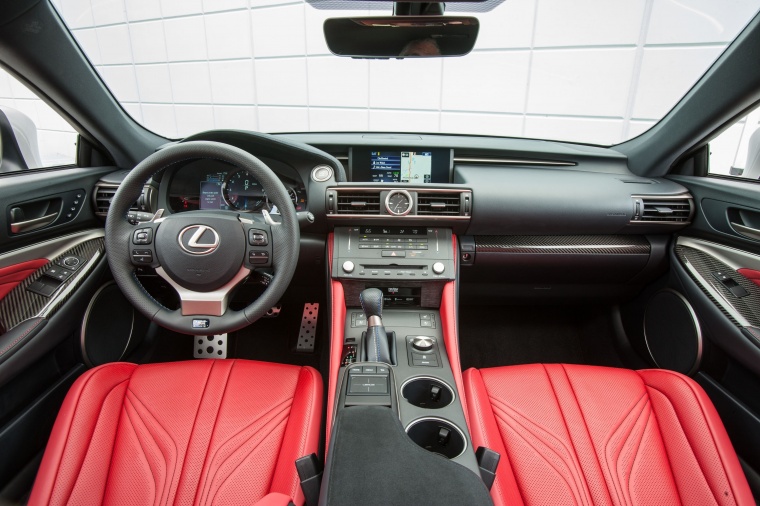 2017 Lexus RC-F Cockpit Picture