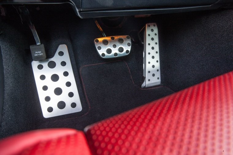 2017 Lexus RC-F Aluminum Pedals Picture