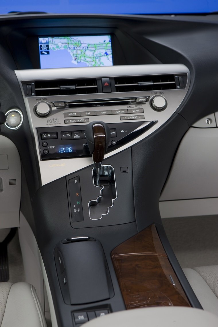 2012 Lexus RX350 Center Stack Picture