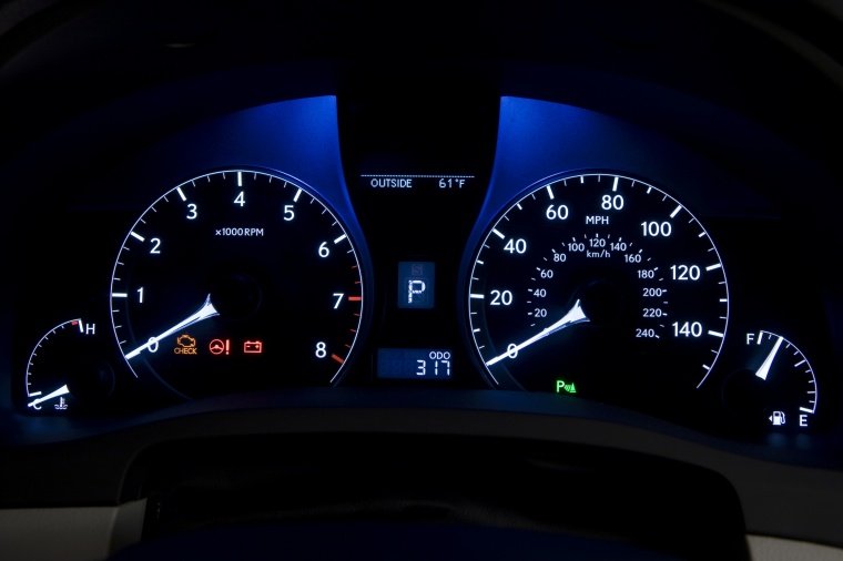 2012 Lexus RX350 Gauges Picture