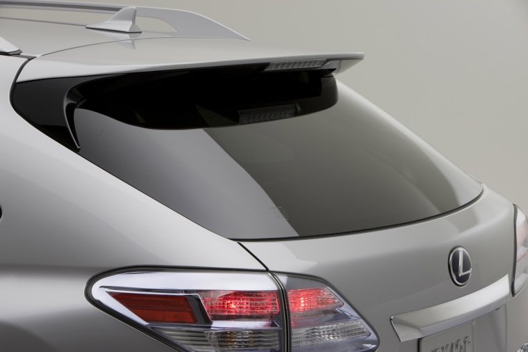 2012 Lexus RX450h Rear Spoiler Picture