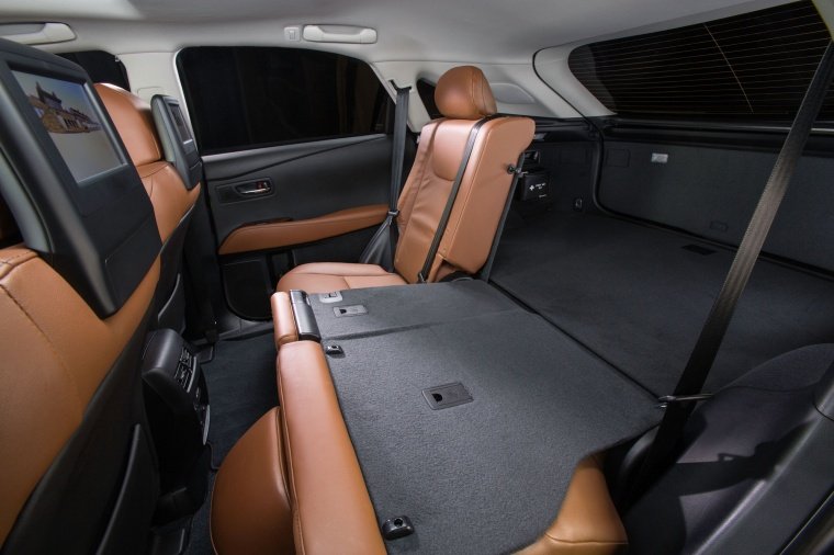 2013 Lexus RX350 Rear Seats Folded Picture