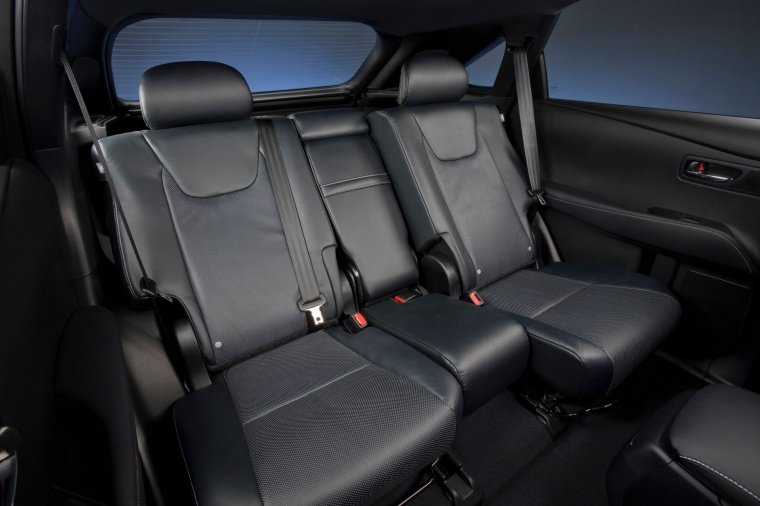 2013 Lexus RX350 F-Sport Rear Seats Picture