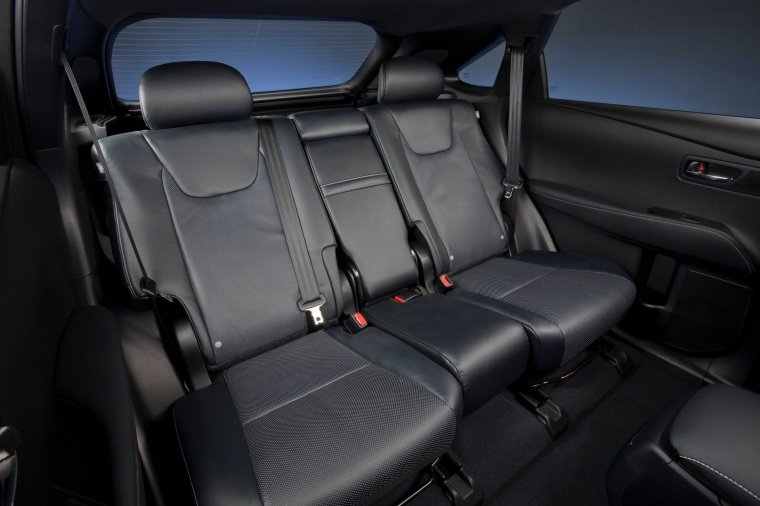 2013 Lexus RX350 F-Sport Rear Seats Picture