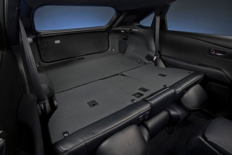 2013 Lexus RX350 F-Sport Rear Seats Folded Picture