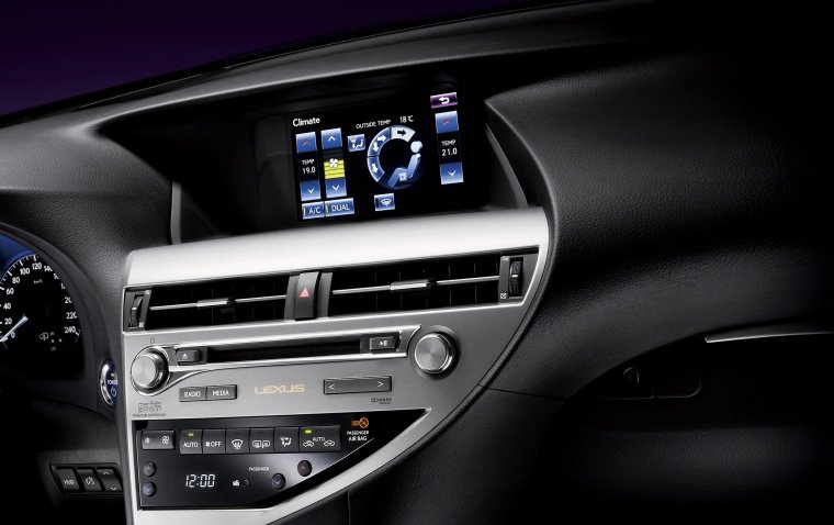 2013 Lexus RX450h Dashboard Screen Picture