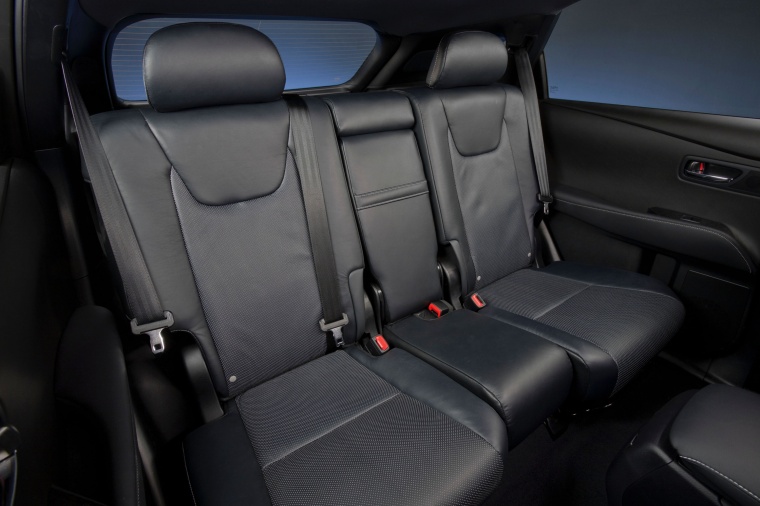 2014 Lexus RX350 F-Sport Rear Seats Picture