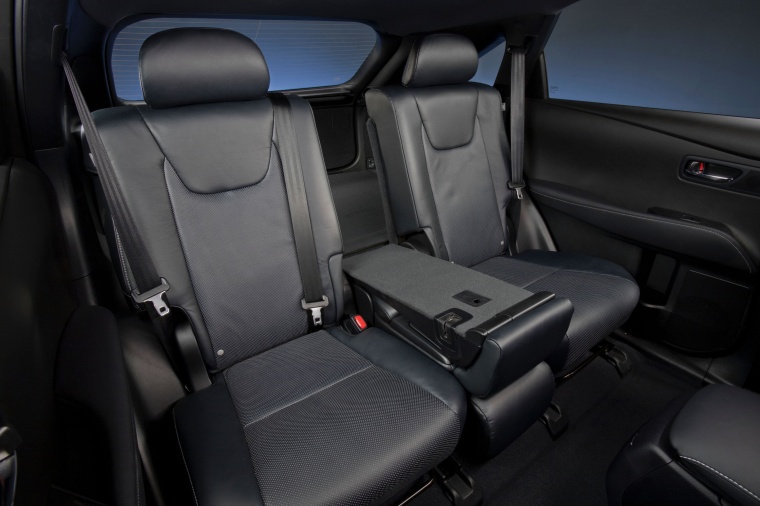 2014 Lexus RX350 F-Sport Rear Seats Picture