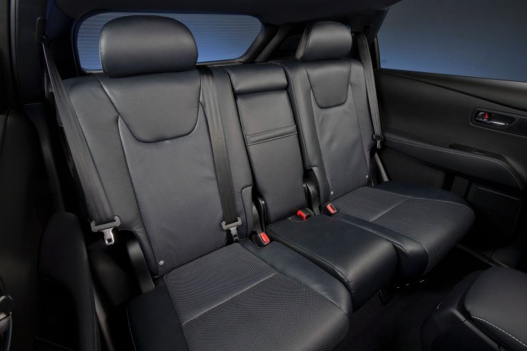 2015 Lexus RX350 F-Sport Rear Seats Picture
