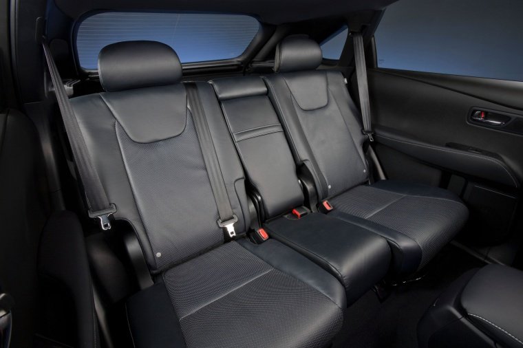 2015 Lexus RX350 F-Sport Rear Seats Picture