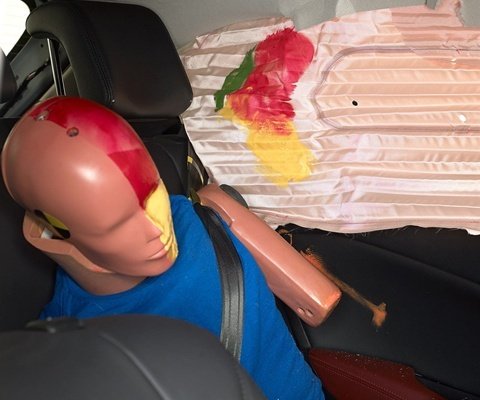 2016 Mazda CX-3 IIHS Side Impact Crash Test Picture