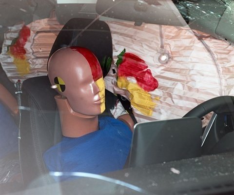 2019 Mazda CX-3 IIHS Side Impact Crash Test Picture