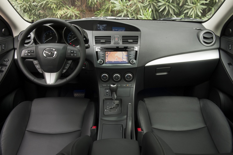 2013 Mazda 3i Sedan Cockpit Picture