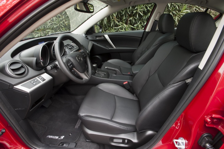 2013 Mazda 3i Sedan Front Seats Picture