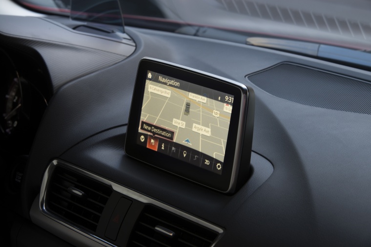 2014 Mazda Mazda3 Hatchback Navigation Screen Picture