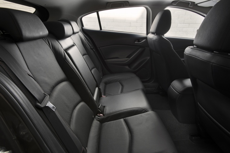 2015 Mazda Mazda3 Hatchback Rear Seats Picture