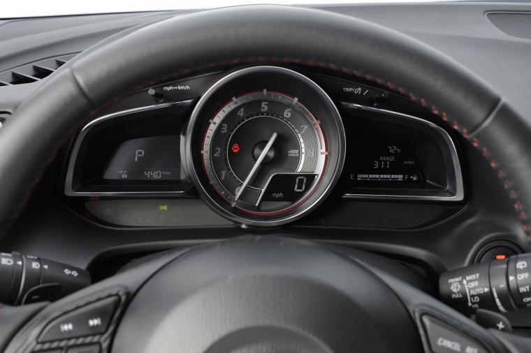 2015 Mazda Mazda3 Hatchback Gauges Picture