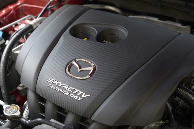 2015 Mazda Mazda3 Hatchback Skyactiv 4-cylinder Engine Picture