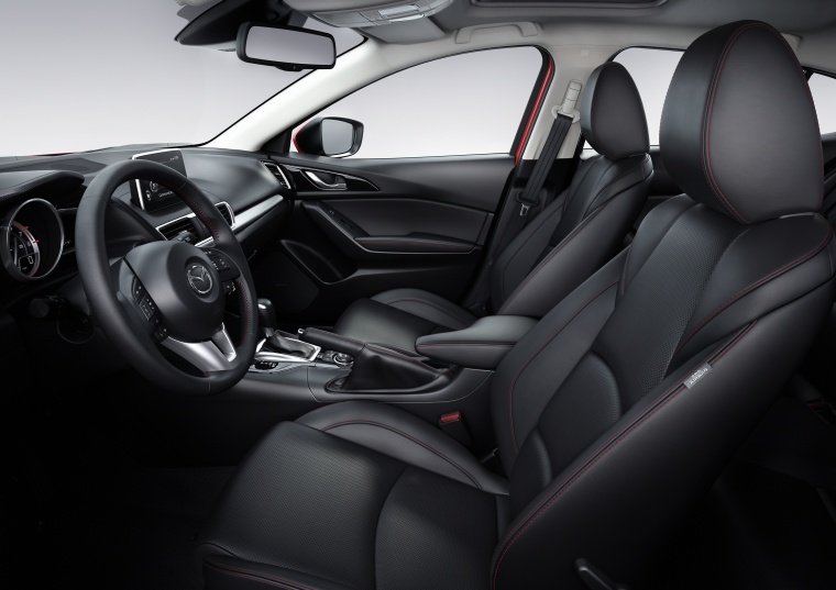 2015 Mazda Mazda3 Hatchback Front Seats Picture