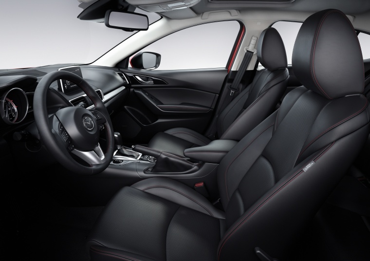 2016 Mazda Mazda3 Hatchback Front Seats Picture